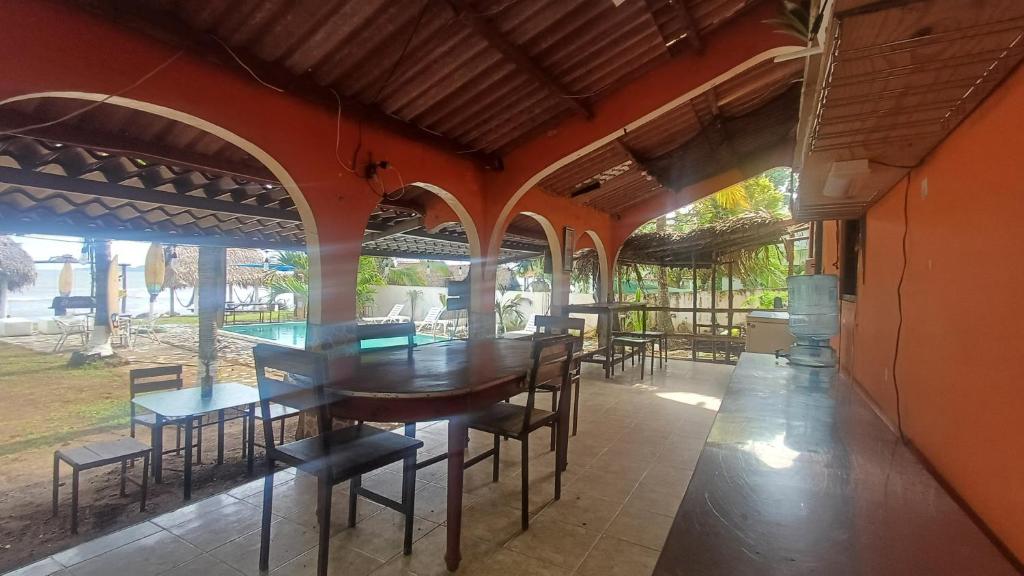 Restaurace v ubytování casavera