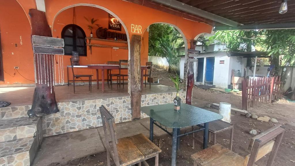 Patio nebo venkovní prostory v ubytování casavera