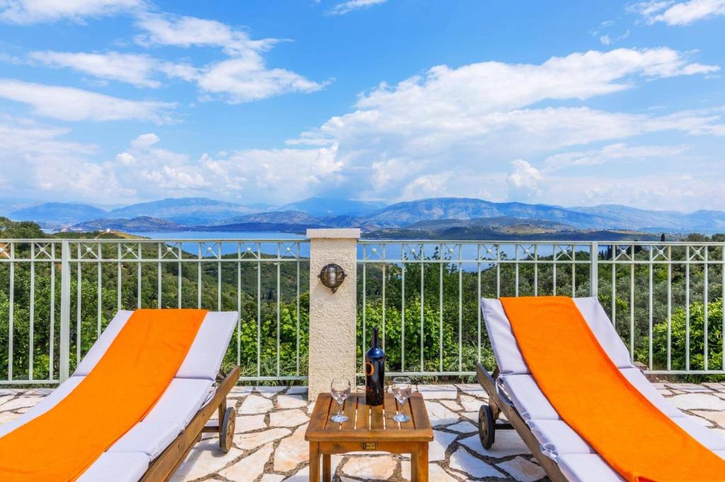 Táj a villa közelében