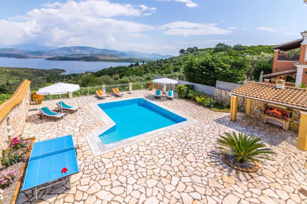 Táj a villa közelében