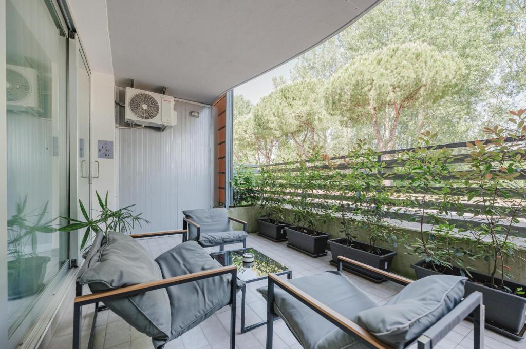 Posezení v ubytování Appartamento Residence Mimose