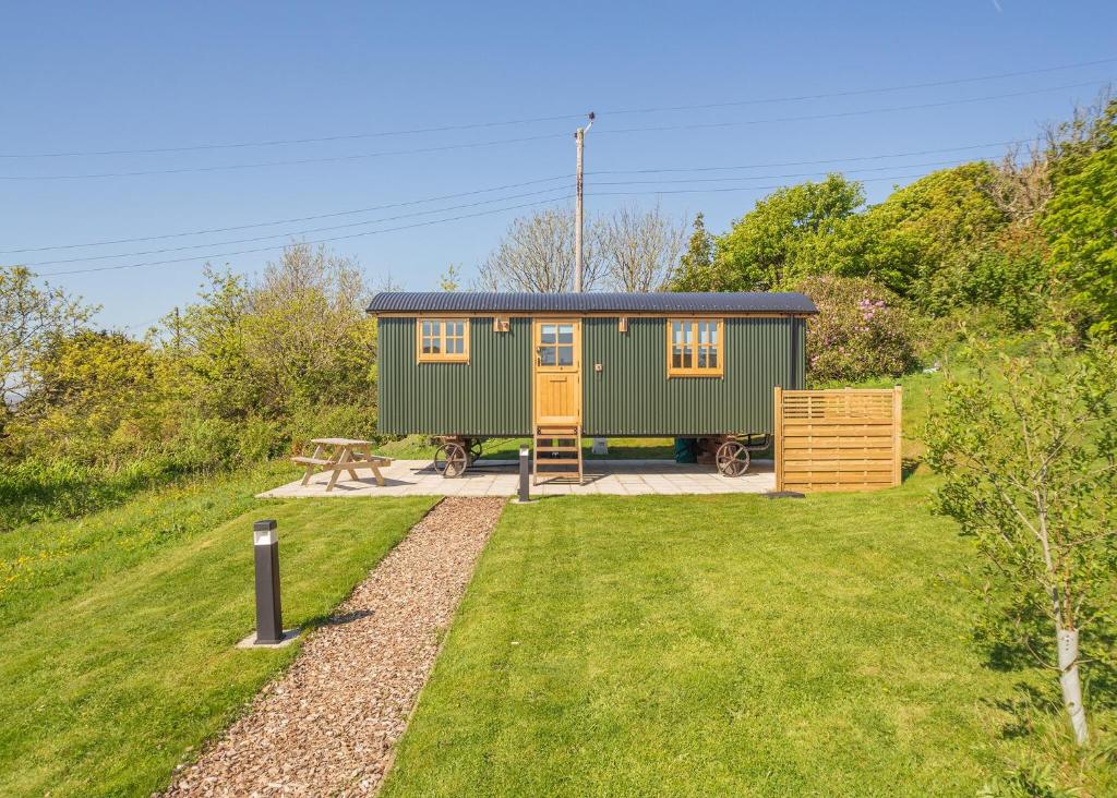 Zahrada ubytování Beacon Shepherd Huts