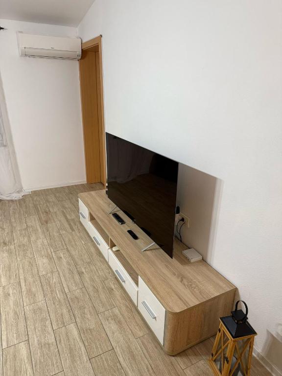 TV a/nebo společenská místnost v ubytování Apartma Sunshine