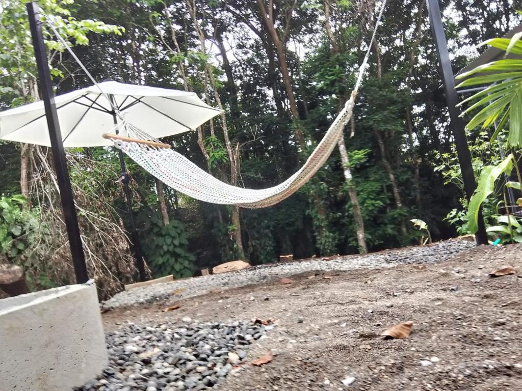Zahrada ubytování Sloth View Glamping