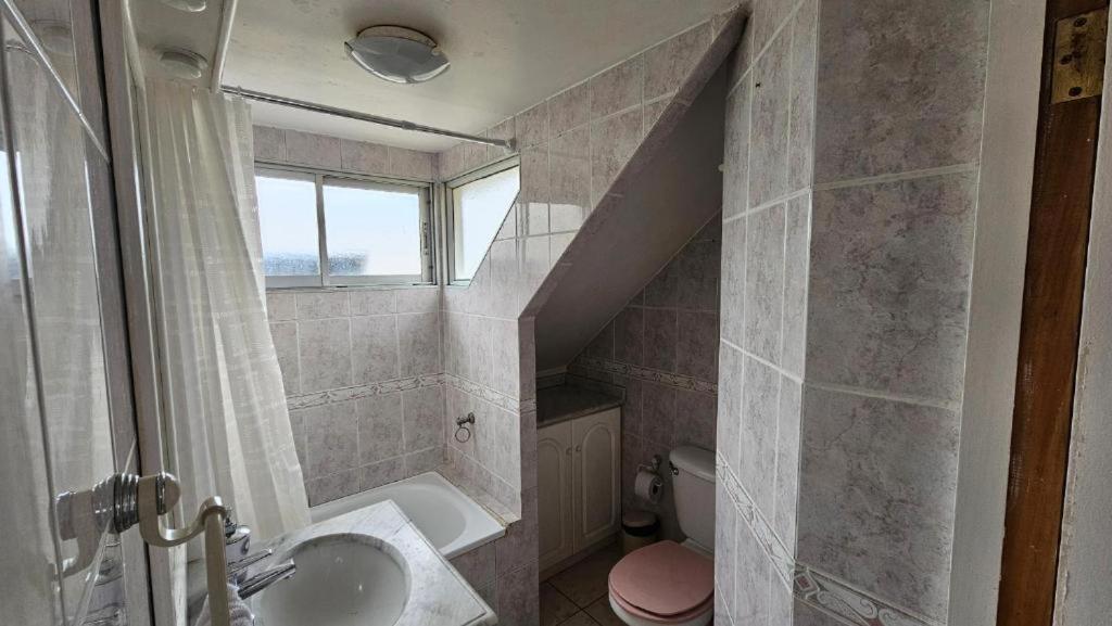 Koupelna v ubytování Hostal Casona Quintamar 2