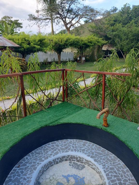 Zahrada ubytování La Villa Glamping