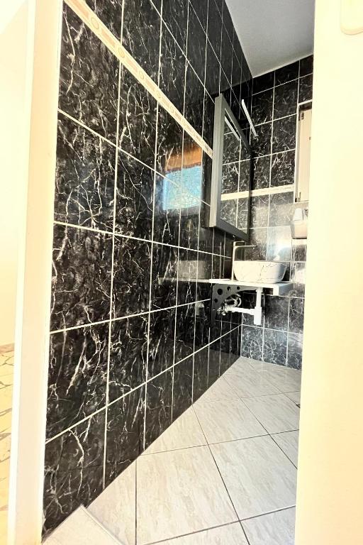 Kúpeľňa v ubytovaní Studio Selce 4801a