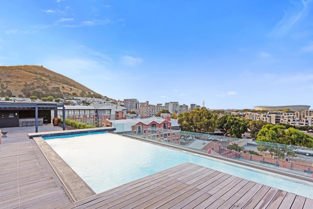 View of Luxury, modern apartment with rooftop pool, Cape Town (updated prices 2025)