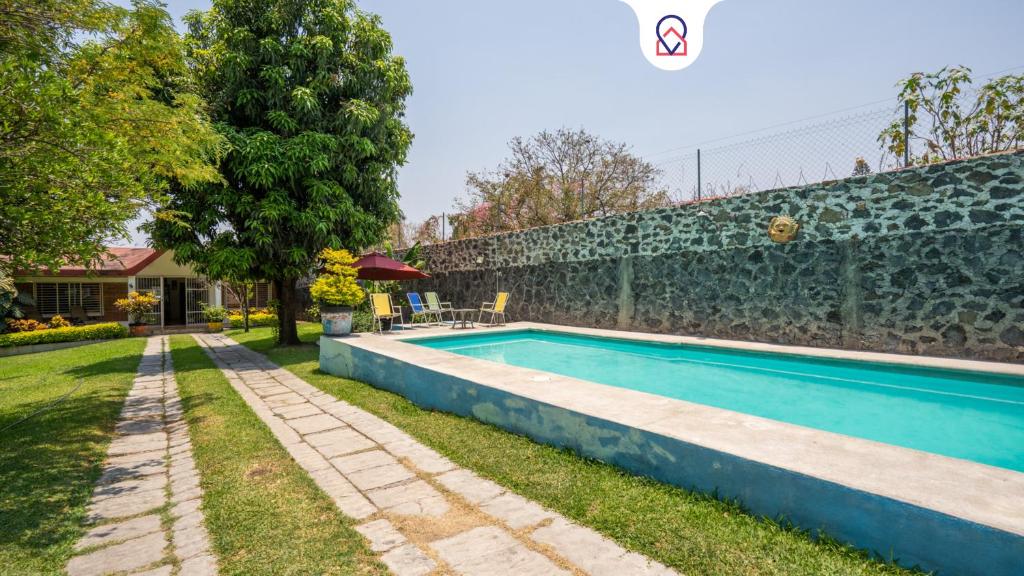 Πισίνα στο ή κοντά στο Vacation house with pool - Temixco, 2 bedrooms