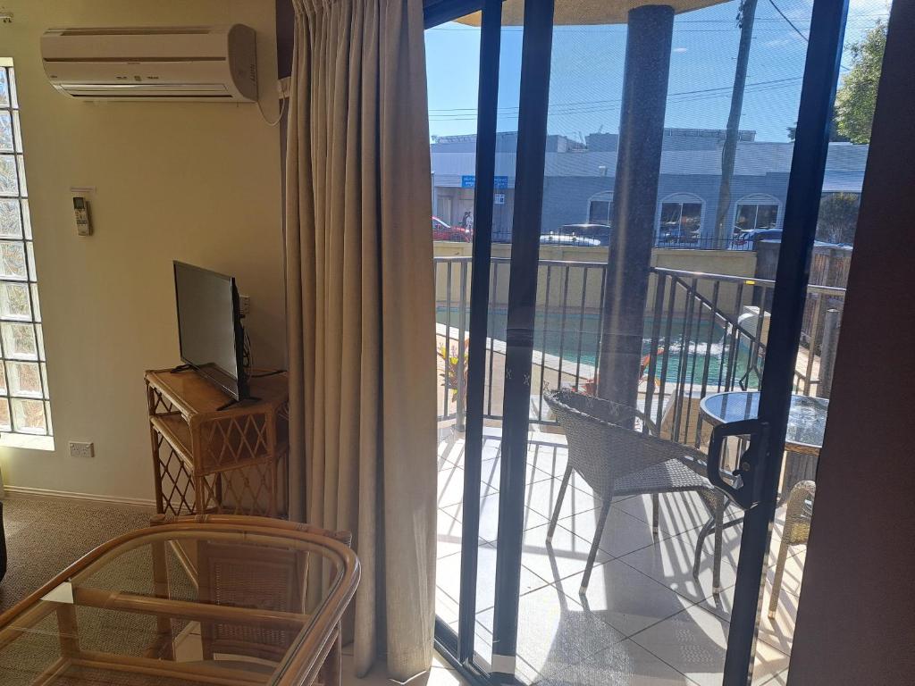 Balkón nebo terasa v ubytování Sawtell Motor Inn