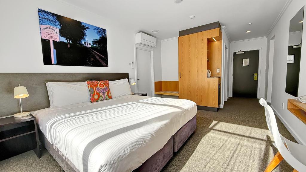 Postel nebo postele na pokoji v ubytování expressotel