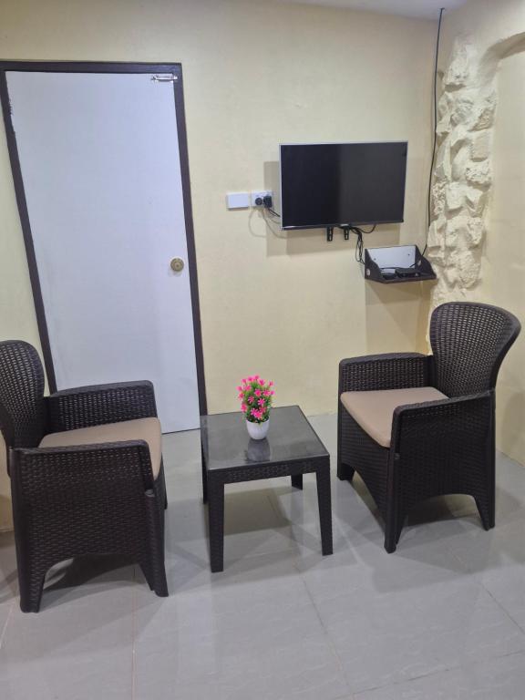 TV a/nebo společenská místnost v ubytování K&S Apartment