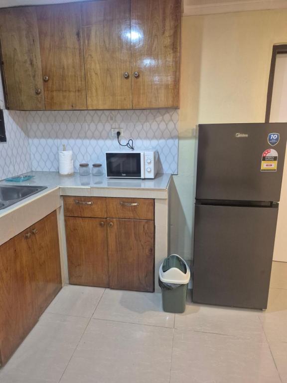 Kuchyň nebo kuchyňský kout v ubytování K&S Apartment