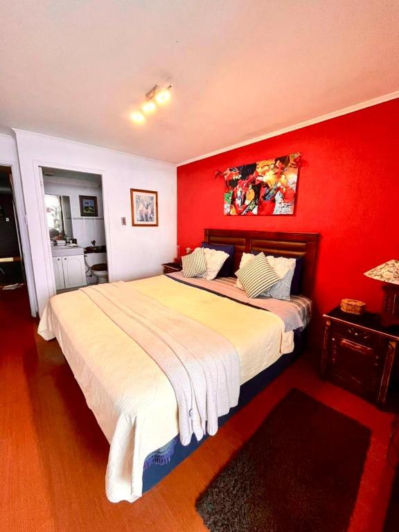 Postel nebo postele na pokoji v ubytování MYSTIC LODGING Habitaciones privadas con baño