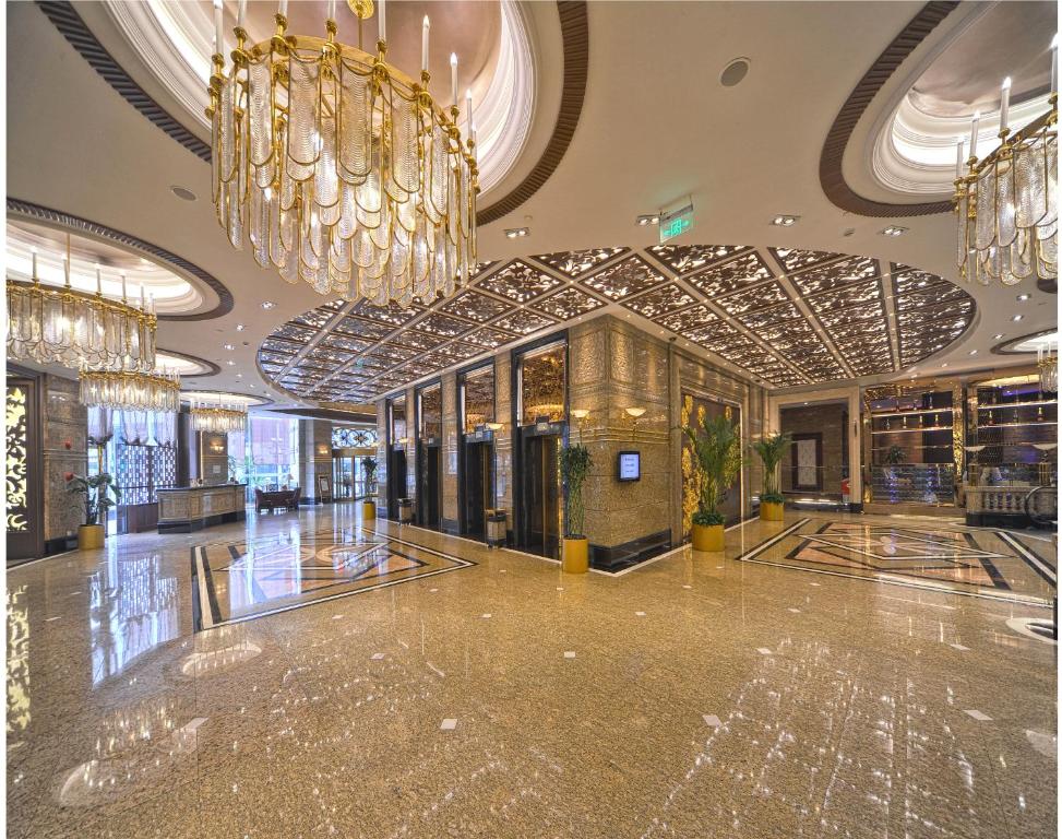 Vstupní hala nebo recepce v ubytování Central Hotel Shanghai - Nanjing Road