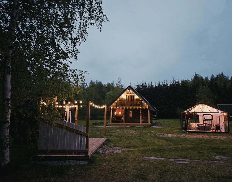 Zahrada ubytování 2-bedroom, fenced yard, sauna, 10 min to Pärnu