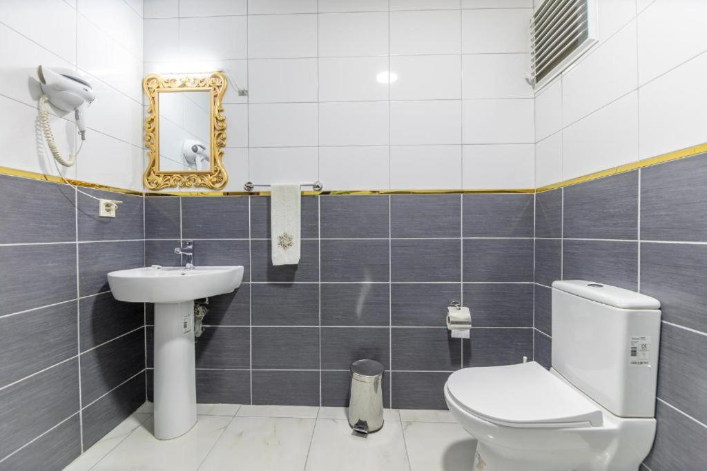 Koupelna v ubytování HOTEL ÜMİT YENİKAPI