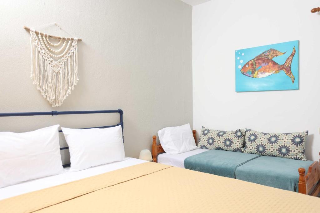 Postel nebo postele na pokoji v ubytování BleVista Apartments