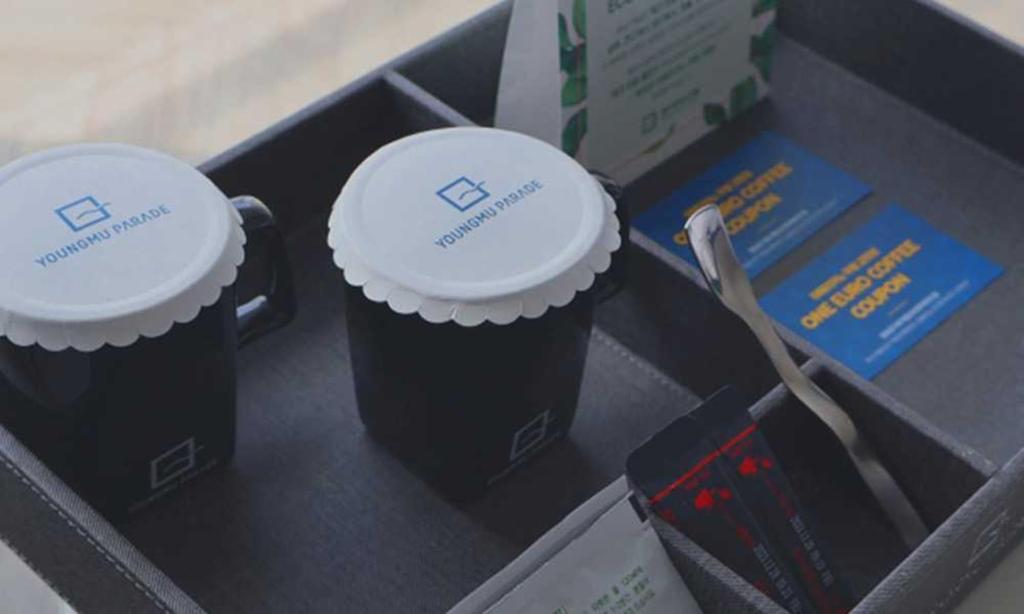 Certifikát, hodnocení, plakát nebo jiný dokument vystavený v ubytování Busan Yeongmu Parade Hotel Haeundae Beach