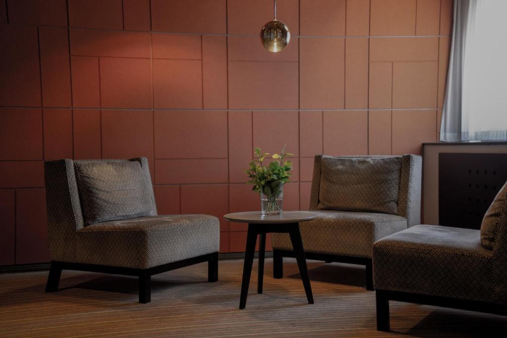 Posezení v ubytování Quality Hotel Royal Corner