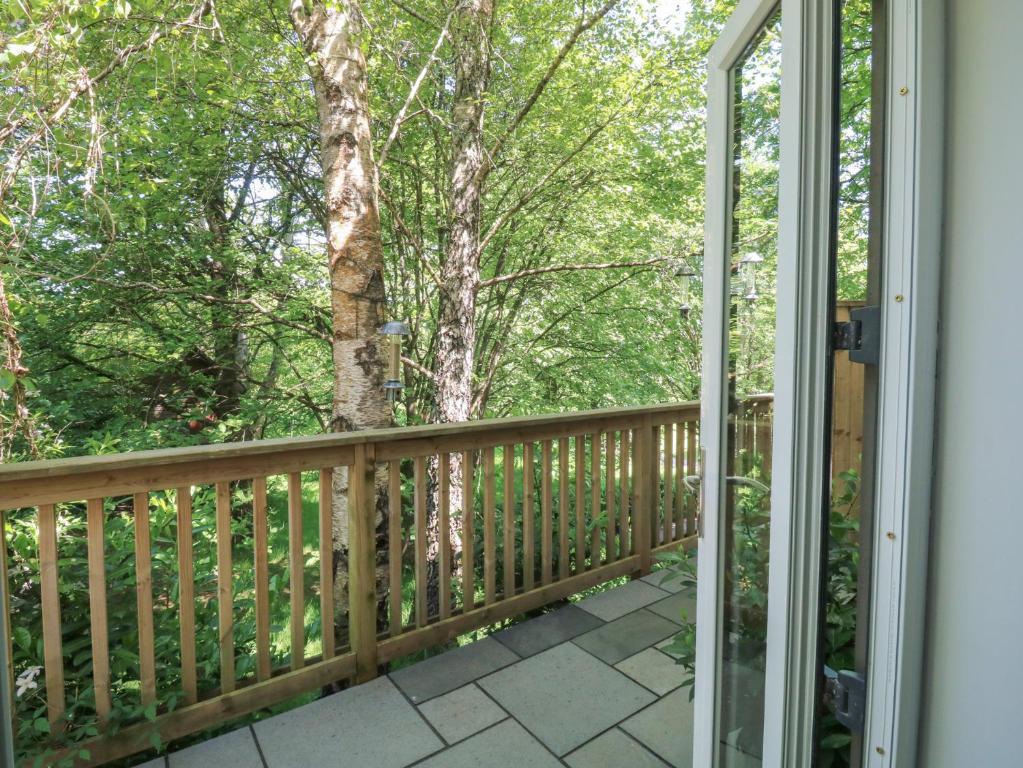 Balkón nebo terasa v ubytování Treetops