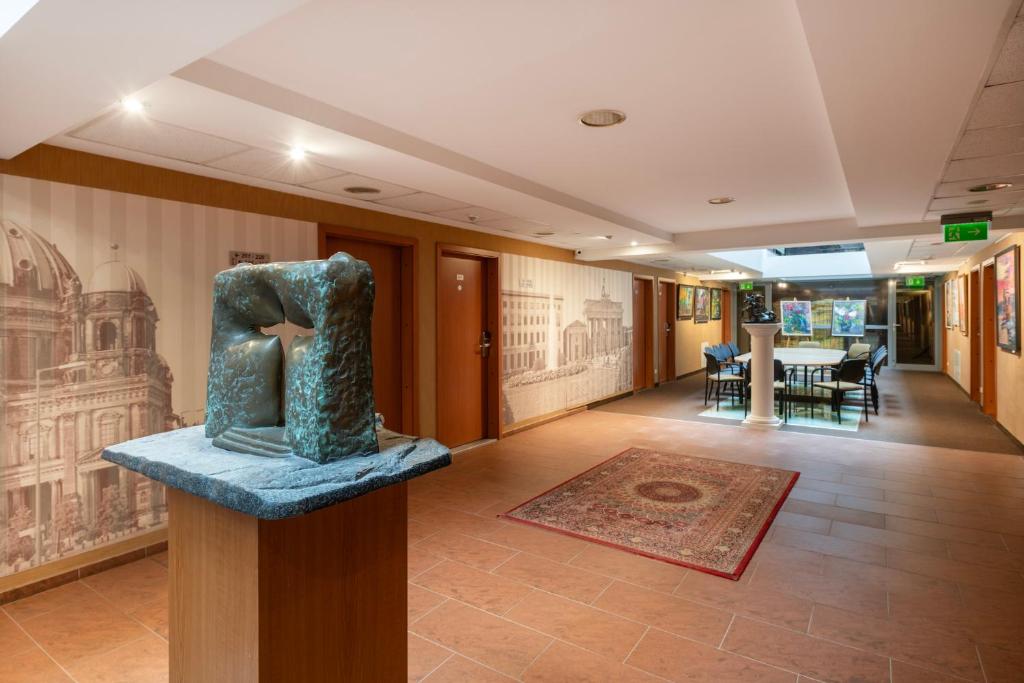 Vstupní hala nebo recepce v ubytování Art City Inn