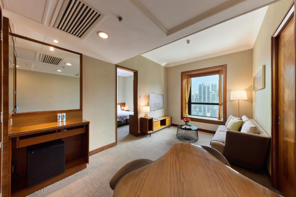Istumisnurk majutusasutuses Rosedale Hotel Hong Kong