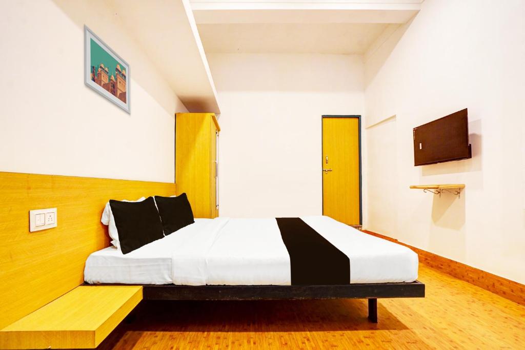Postel nebo postele na pokoji v ubytování Super Hotel O THE VANTAGE INN