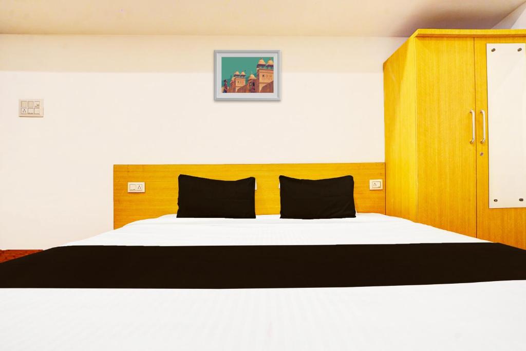 Postel nebo postele na pokoji v ubytování Super Hotel O THE VANTAGE INN