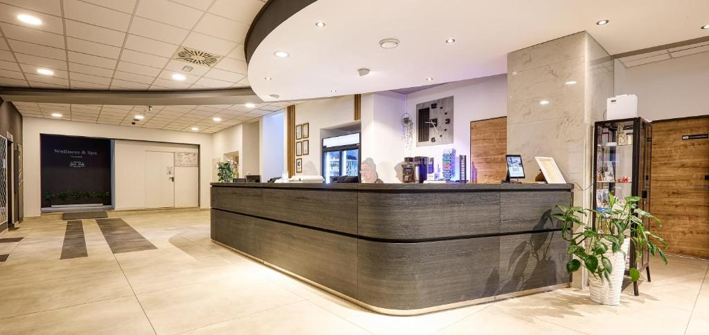 Vstupní hala nebo recepce v ubytování Hotel Szieszta