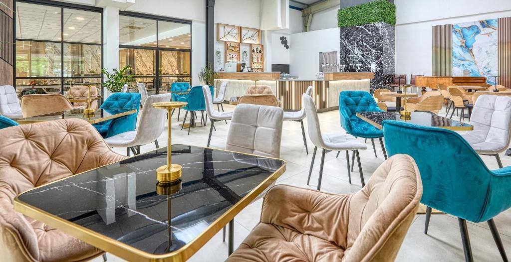 Posezení v ubytování Hotel Szieszta