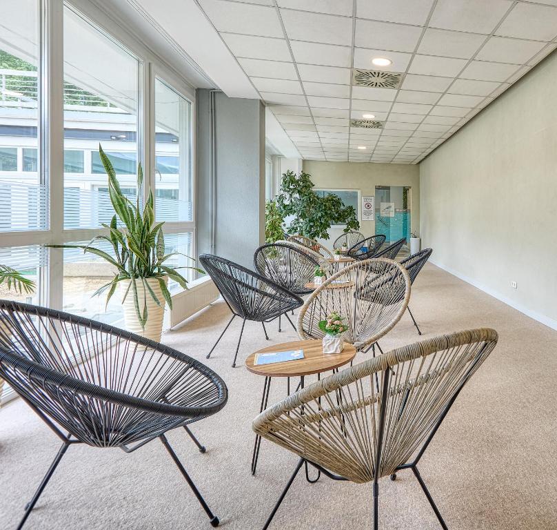 Posezení v ubytování Hotel Szieszta