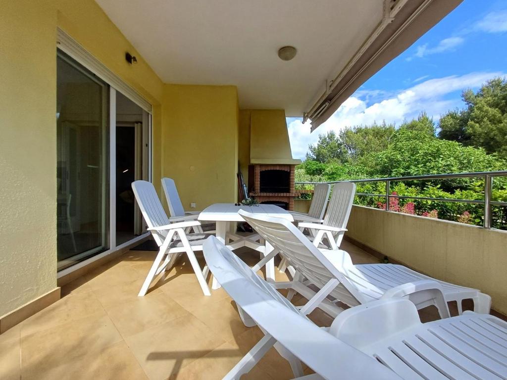 Balkón alebo terasa v ubytovaní Cozy Apartment Mediterraneo
