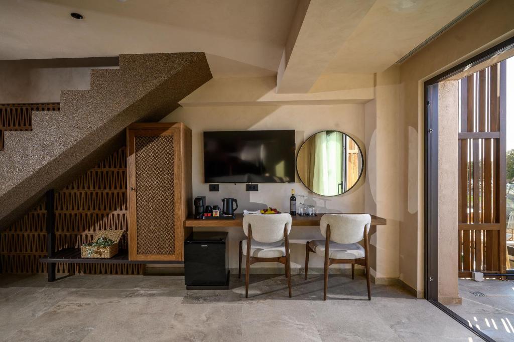 Posezení v ubytování Nalu Resort & SPA