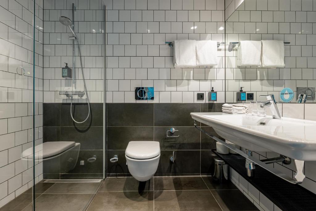 Koupelna v ubytování Comfort Hotel Västerås
