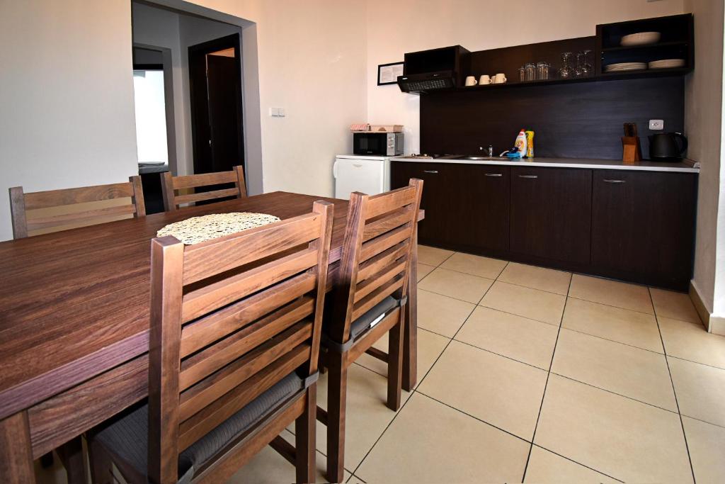 Cucina o angolo cottura di Apartmány & Kemp Sázavský ostrov