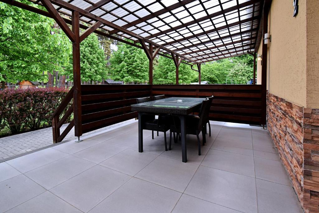 Balcone o terrazza di Apartmány & Kemp Sázavský ostrov