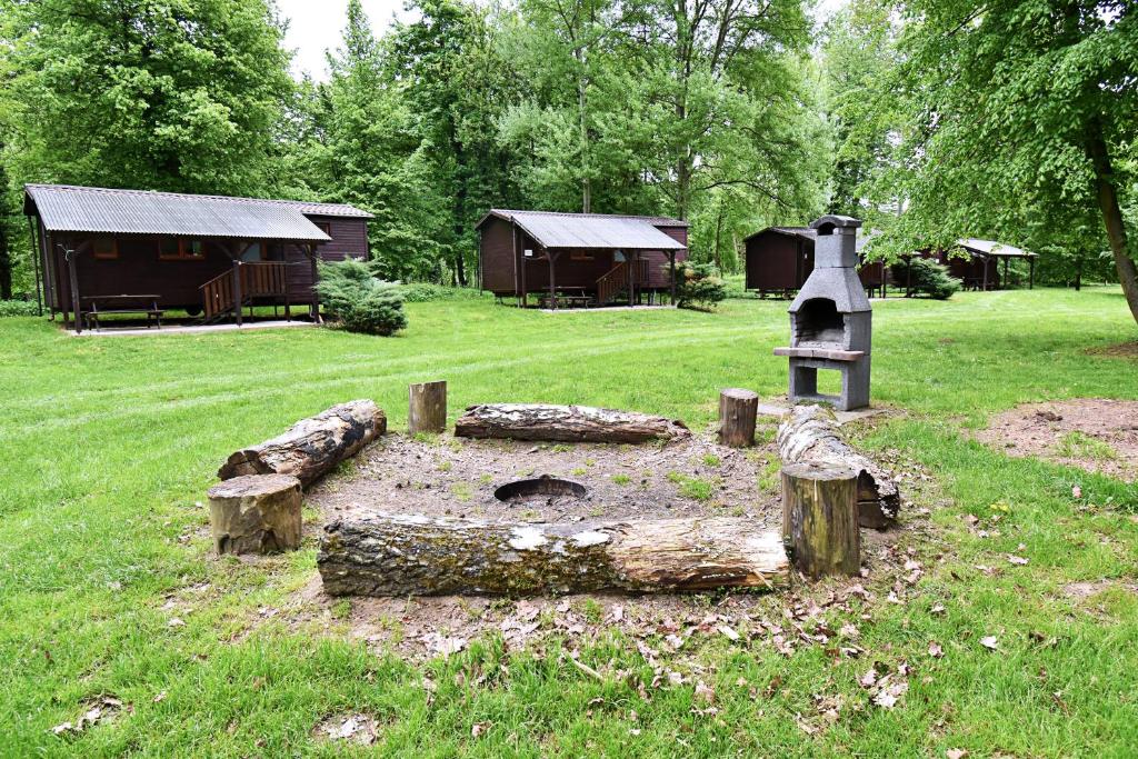 Giardino di Apartmány & Kemp Sázavský ostrov