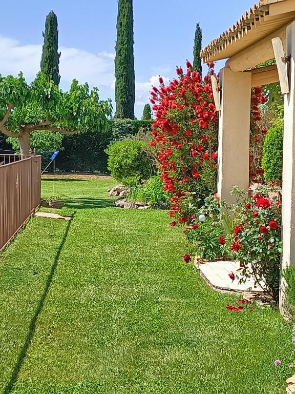 Zahrada ubytování Le faré tchanqué chambre cuisine d'été 2 pers