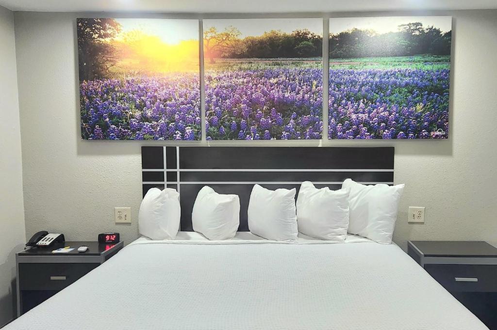 Postel nebo postele na pokoji v ubytování Days Inn by Wyndham Baytown TX
