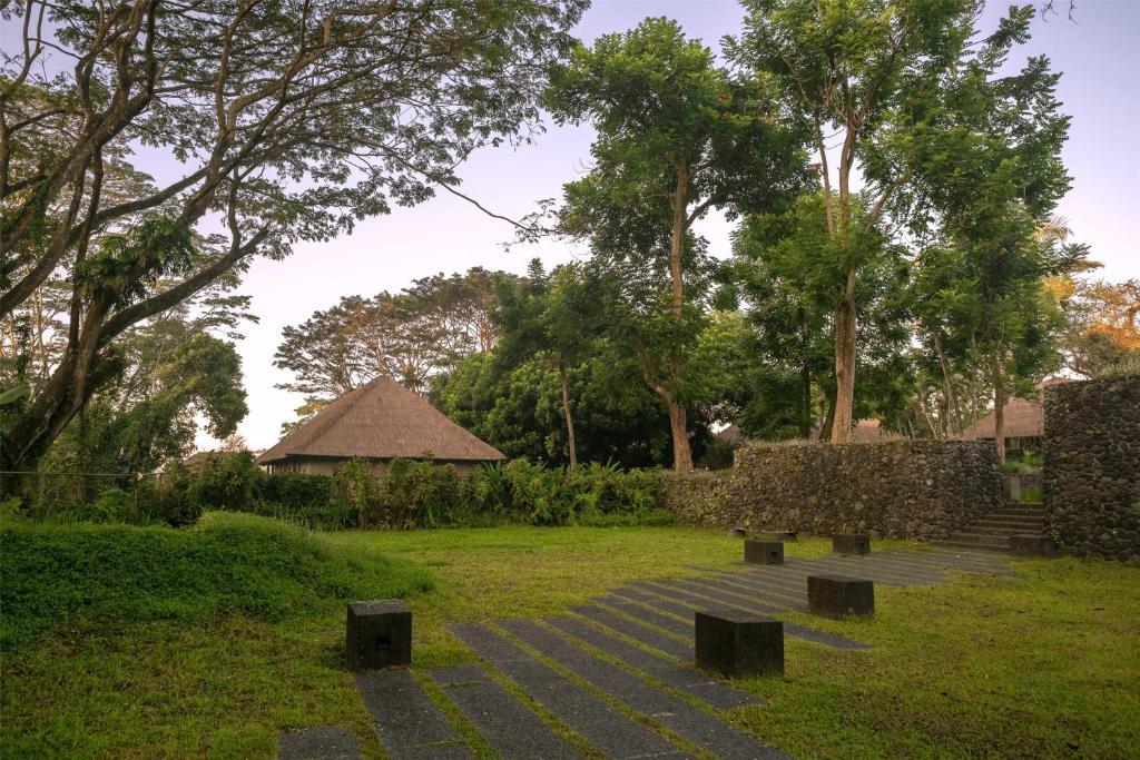 Zahrada ubytování Alila Ubud