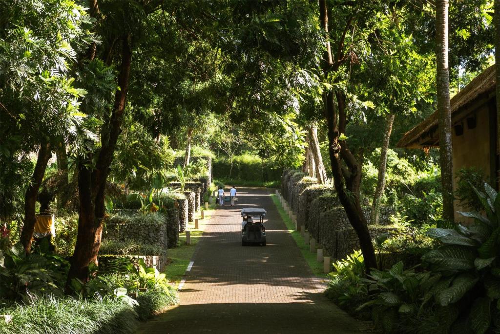 Zahrada ubytování Alila Ubud