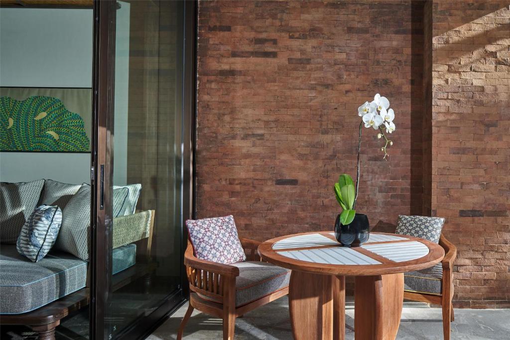 Posezení v ubytování Andaz Bali, By Hyatt