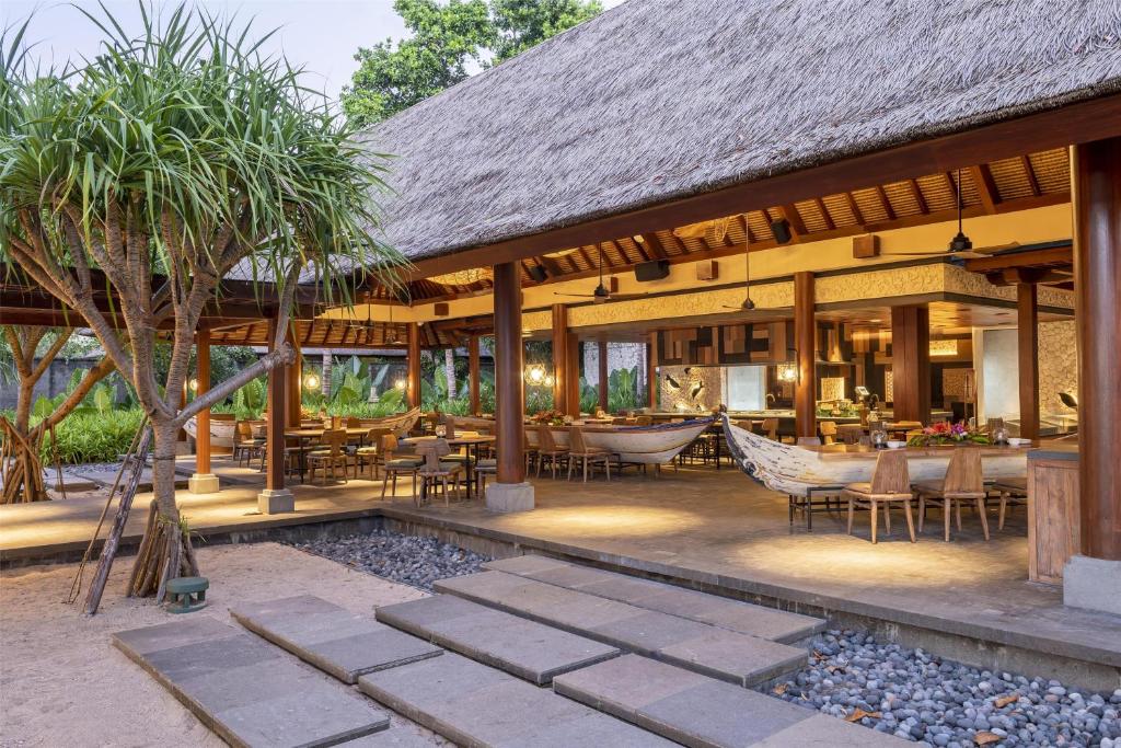 Restaurace v ubytování Andaz Bali, By Hyatt