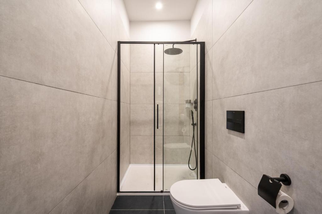 Koupelna v ubytování Váci Loft Suites