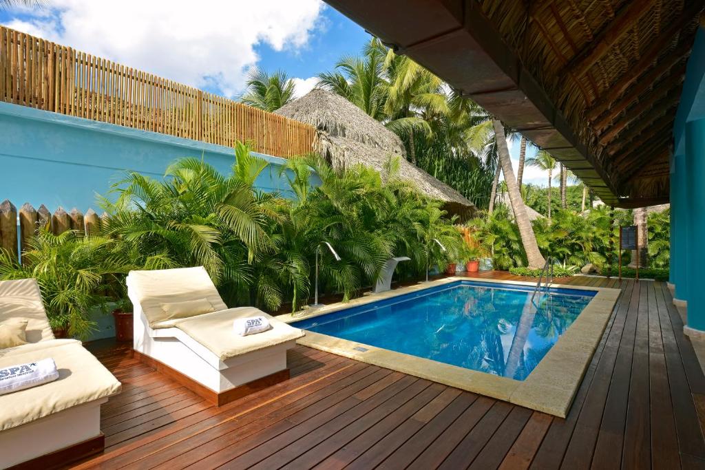 Bazén v ubytování Iberostar Selection Hacienda Dominicus nebo v jeho okolí