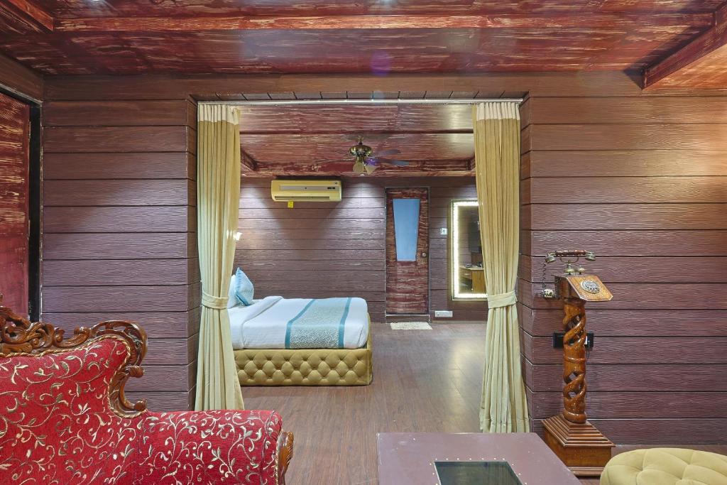 Postel nebo postele na pokoji v ubytování Hotel VENUE INN