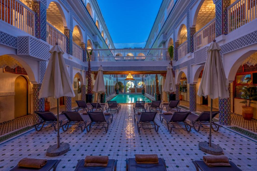 Bazén v ubytování Palais Moulay Said & SPA nebo v jeho okolí