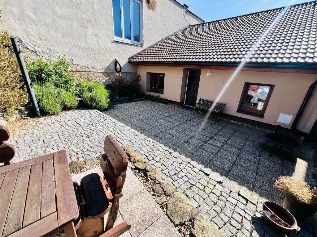 Budova, kde se penzion nachází