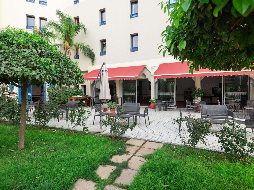 Zahrada ubytování Ibis Oujda